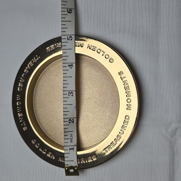 HALLMARK ,TREASURED MOMENTS Engraved Gold Decorative PLATE. - Picture 3 of 4